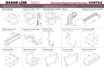 Элементы водостока Vortex